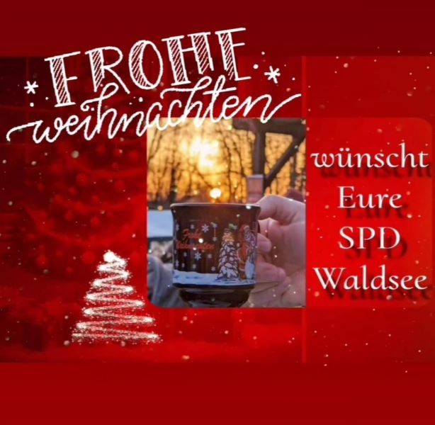 Frohe Weihnachten 2024 - SPD Waldsee
